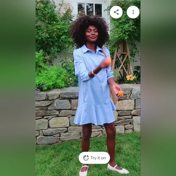 Tuckernuck Callahan Chambray Shirt Dress - Picture 7 of 10